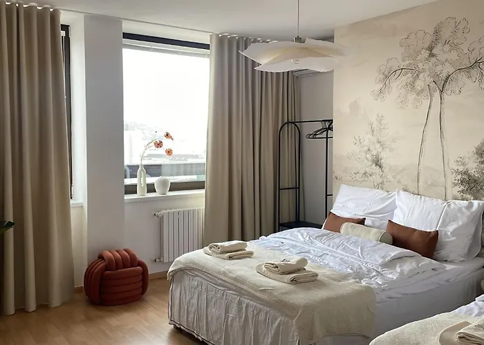 Panorama View Design Apts In Old Town - Free Parking Apartmán